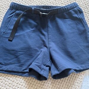The North Face Dark Blue Athletic Shorts